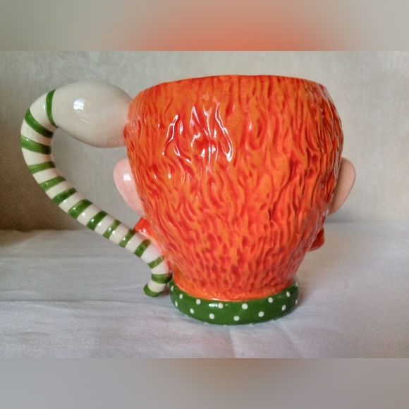 Department 56 ceramic googly eyed leprechaun mug - Picture 3 of 11